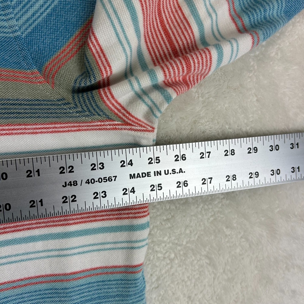 L.L.Bean Hooded Sweatshirt Mens XL Multicolor Striped Soft Traditional Fit - Picture 8 of 10